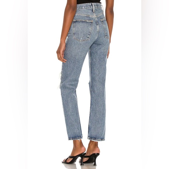 Agolde 90s Pinch Waist, Backdrop, Size 24 - Picture 2 of 8